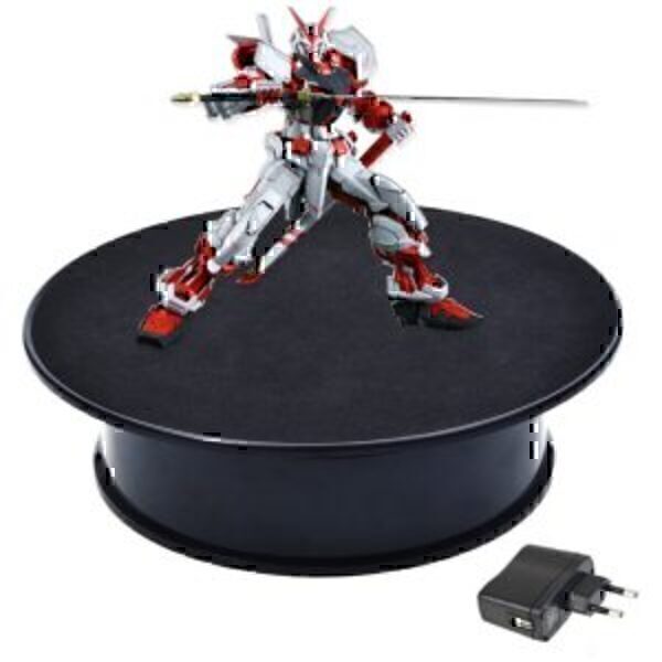 סטנד 20 ס"מ קטיפה מסתובב לתצוגת אובייקטים וצילום