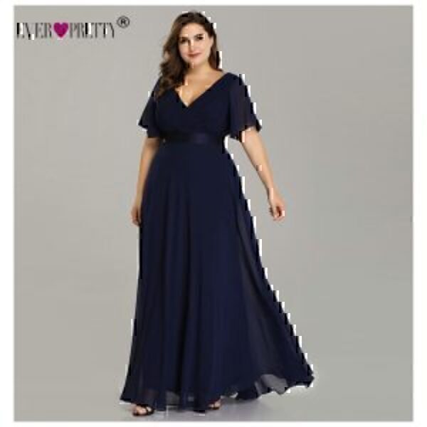 שמלת ערב אלגנטית במידות גדולות