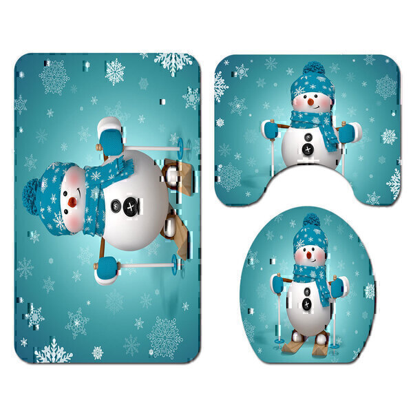 סט וילון למקלחת חג המולד – תמונה 6