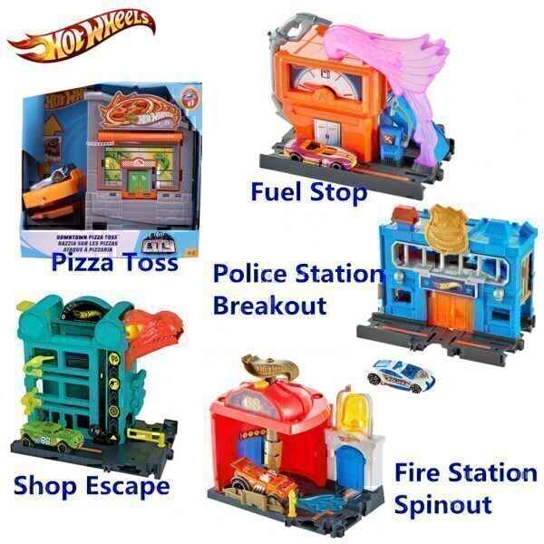 תחנות משחק HOT WHEELS מקוריות!