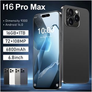 I16 Pro Max 5G עם Android 14 וסוללה 7800mAh