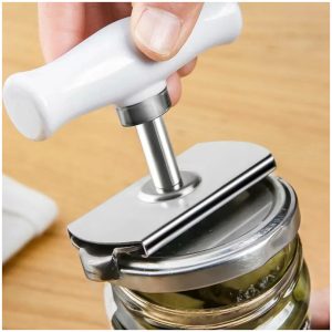 פותחן רב־תכליתי למכסים וצנצנות מנירוסטה