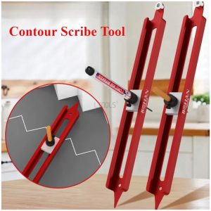 מד פרופיל מתכוונן למדידת קצוות לעבודות עץ